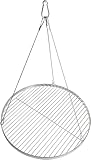 Grillrost - Grillrost Edelstahl - Grillrost rund - Grillgitter - Grillrost Steingrill - mit...