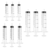 9 Stück Spritze, 5ML 10ML 20ML Wiederverwendbare Spritze, Dosierspritze Ohne Nadel, Werkzeuge für...