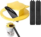 Mausefalle, automatische Rückstellung Eimerdeckel, Mausefalle, 1,8 l kompatibel für effiziente...
