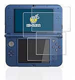 BROTECT (2 Stück Schutzfolie für Nintendo New 3DS XL Displayschutz Folie Ultra-Klar