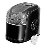 Eiswürfelmaschine Testsieger 12KG Eiswürfelbereiter Ice Maker 6 min Produktionszeit Ice Cube...