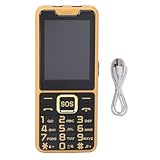 Sxhlseller Big Tasten Handy für Senioren, Ultra Thin 2,6 Zoll Notfalltelefon mit 2 Taschenlampen,...