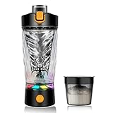 flintronic Elektrischer Eiweiß Shaker, 650ML Elektrischer Protein Shaker, Automatischer Protein...
