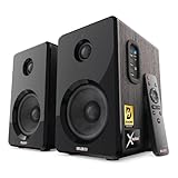 MAJORITY D40 Bluetooth Lautsprecher Boxen | 60W 2.0 Aktivlautsprecher | Studio Monitor mit...