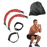 Knöchelwiderstandsbänder mit Manschetten, Trainingsband für Gesäß, Beine, Trainingsgeräte,...