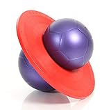 Togu Hüpfball Moonhopper lila/rot, Made in Germany