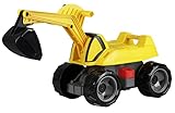 Lena 02144 - GIGA Trucks Aufsitz-Bagger Pro X, Starke Riesen Sandbagger ca. 68 cm, 360 Grad...