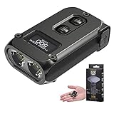 Nitecore TINI 2 Mini Taschenlampe (Tini2) Schlüsselanhänger LED 500 Lumen - USB C Wiederaufladbar