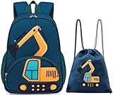 LOIDOU Kinderrucksack Jungen Kinder Rucksack Tagesrucksack Vorschulrucksack Kindergartentasche...