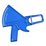 Professionelles Körperfettmessgerät | 27,5 cm Fettmesszange | Fettmessschieber mit 0–80 mm Skala...