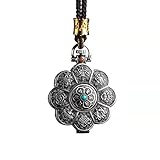 ZYFSHA Armband Feng Shui Meditation Amulett Halskette Anhänger, tibetanischer buddhistischer...