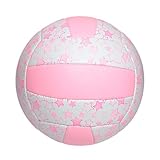 Beachvolleyball | Outdoor Volleyball Aus PVC Größe 5 | Tragbares Sportzubehör, Leichter...