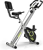 Wenoker Heimtrainer,Hometrainer Fahrrad,Heimtrainer Fahrrad Klappbar mit LCD Display und...