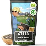 NaturaleBio Chia Samen 450g. Chia Samen Bio Unterstützt Gewichtsreduktion und Verdauung. Reich an...