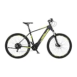 Fischer E-Mountainbike, MONTIS 5.0i E-Bike MTB für Damen und Herren, RH 46 cm, Mittelmotor 50 Nm,...