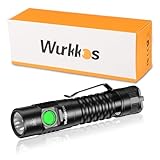 Wurkkos FC11-C LED Taschenlampe,led taschenlampe extrem hell,1300 Lumen Taschenlampe USB C...