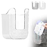 2024 Taschentuchbox, Wandmontage, Taschentuchbox, Wandmontage, Aufbewahrungsbox, transparenter...