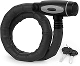 DANSI Panzerschloss Fahrrad I sicherer Diebstahlschutz mit 2 Schlüsseln I Fahrrad schloss, bike...