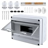 Sicherungskasten Aufputz, Verteilerkasten Aufputz,IP65 Waterproof Sicherungskasten Aufputz,mit...