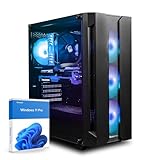 dcl24 Gaming PC Ryzen 9 7900X3D, AMD Radeon RX7600 8GB - 1000GB SSD, 32GB DDR5, Desktop Gamer PC mit...