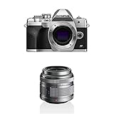 Olympus OM-D E-M10 Mark IV Micro-Four-Thirds-Systemkamera,4K-Video, leistungsstarker AF, Wi-Fi,...