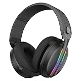 SUBSONIC - Gaming-Headset Vektra - Kabelloses Headset mit RGB-LEDs und Einziehbarem Mikrofon,...