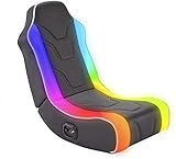 X Rocker Chimera RGB 2.0 Floor Rocker Gaming Sessel | Entertainment Gamer Stuhl mit 2.0 Soundsystem...