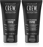 AMERICAN CREW – Precision Shave Gel, 150 ml, Rasiergel für präzise Rasuren, Gel spendet...