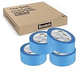 ScotchBlue Premium Malerkrepp Universal, 36 mm x 41 m, 4 Rollen/Packung - Scotch Klebeband für...