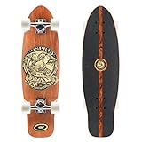 Osprey Twin Top Longboard, Canadian Maple Deck Longboard Skateboard für Jungen und Mädchen,...