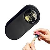 Magnetischer Kreidehalter für Billard | Tragbares Zubehör mit sicherem Clip für Billardkreide –...