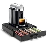 SYSYLY Kaffee Kapselhalter für Vertuoline Kapseln,Kaffeekapseln Aufbewahrung von 35 Kapseln,Metall...