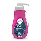 VEET Expert – Enthaarungscreme für hartnäckige Haare – Körper & Beine – Wirkt in 2 Minuten...