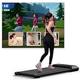 Walking Pad Raceable Lacuffy 2,5 HP, Max 136kg Laufband für Zuhause, Laufband Schreibtisch mit...