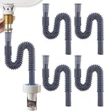 Küchenspüle Abflussrohr | Flexibles Abflussrohr Set Für Spüle Mit Dichtem Design |...