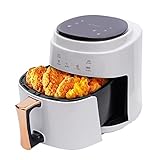 Heißluftfritteuse 8L XXL Friteuse Heissluft Fritteusen Air Fryer, Digitalem LED-Touchscreen, 11...