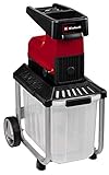 Einhell Elektro-Leisehäcksler GC-RS 60 CB (2800 W, max. 45 mm Aststärke, Schneidwalze, große...