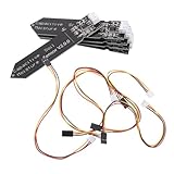 NOLITOY 5 Stück Bodenfeuchtesensor Präzise Feuchtigkeitsmessung Korrosionsbeständig Flexibler...