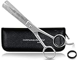 Premium Effilierschere - Modellierschere - Friseurschere - Haarschere - Ausdünnzahnung mit...