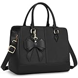 RAINSMORE Handtasche Damen Mittelgroß PU Leder Tasche Damen Henkeltaschen Damenhandtasche...