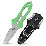 MILLION SOURCE Tauchermesser Edelstahl für Tauchbegeisterte perfekt für Unterwasserabenteuer,...