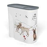 Curver Trockenfutterbehälter für Hunde – 2,5 kg – 6 l – luftdichte Aufbewahrung gegen...