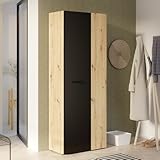 Forte NET106 Schrank 70 180, Mehrzweckschrank, Staubsaugerschrank, Abstellraum, Drehtürenschrank,...