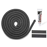 Türdichtung Set für Hark 57 Kaminofen Ersatzteil 2m, ø10mm Ofendichtung