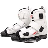 F2 Marken Wakeboard Bindung Stiefel Binding Premium Boots, L/XL (Gr. 43-45) Weiss 2025, Wake und...