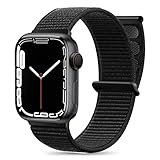Maledan Nylon Armband Kompatibel mit Apple Watch Armband 44mm 38mm 42mm 40mm 41mm 45mm 46mm 49mm,...