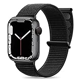 Maledan Nylon Armband Kompatibel mit Apple Watch Armband 44mm 38mm 42mm 40mm 41mm 45mm 49mm,...