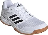 adidas Damen Speedcourt Women Indoor Shoes Schuhe, FTWR White/core black/GUM10, 39 1/3 EU