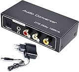 HDMI ARC Audio Extractor, AMANKA Digital HDMI ARC zu SPDIF Koaxial Optical Cinch L/R Stereo Ausgang...