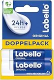 Labello Original Lippenpflegestift Doppelpack, hochwirksame Lippenpflege mit Sheabutter, Vitaminen...